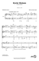 Kyrie Eleison for female choir (SSA and piano choral score