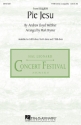 Pie Jesu for male choir a cappella choral score