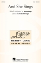 Robert I. Hugh, And She Sings 2-Part Choir Chorpartitur
