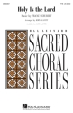 Franz Schubert, Holy Is the Lord TTB Chorpartitur