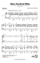 Traditional, Nine Hundred Miles SAB Chorpartitur