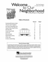 Fred Rogers, Welcome to Our Neighborhood Chor CD