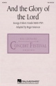 Georg Friedrich Hndel, And the Glory of the Lord SAB Chorpartitur