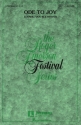 Friedrich Schiller_Ludwig van Beethoven, Ode to Joy 3-Part Choir Chorpartitur