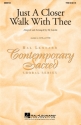 Just A Closer Walk With Thee (arr. Lojeski) (TTBB) TTBB and Piano Chorpartitur