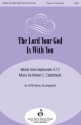 Robert Clatterbuck, The Lord Your God Is with You SATB Chorpartitur
