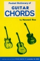 Howard Ries, Pocket Dictionary of Guitar Chords Gitarre Buch