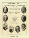 A Dozen Duets for everyone, everywhere Vol. 2 for 2 voices and piano