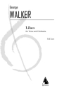 George Walker, Lilacs Vocal and Orchestra Partitur