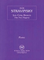 Igor Stravinsky, Les Cinq Doigts Klavier Buch