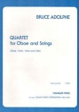 Bruce Adolphe, Quartet for Oboe & Strings Violin, Viola, Violoncello Buch
