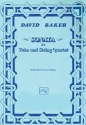 David Baker, Sonata for Tuba and String Quartet Tuba and String Quartet Partitur + Stimmen