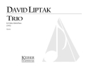 David Liptak, Trio Viola, Percussion and Piano Partitur