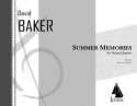 David Baker, Summer Memories Streichquartett Partitur