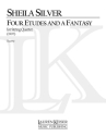 Sheila Silver, 4 Etudes and a Fantasy Streichquartett Partitur