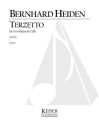 Terzetto (1979) for 2 flutes and cello score