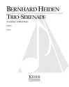 Bernhard Heiden, Trio-Serenade Clarinet, Violin and Piano Partitur