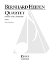 Bernhard Heiden, Quartet Streichquartett Studienpartitur