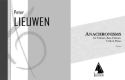 Peter Lieuwen, Anachronisms Clarinet, Bass Clarinet, Cello & Piano Partitur