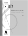 David Stock, Sonidos de la Noche Clarinet, Violin, Cello and Piano Partitur