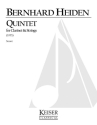 Bernhard Heiden, Clarinet Quintet 5 Clarinets Partitur