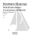 Stephen Hartke, Wir kssen Ihnen tausendmal die Hnde 6 Instrumente Partitur