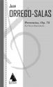 Gerhard Samuel, Fanfare for a Pleasant Occasion Brass Quintet, Timpani & Percussion Partitur