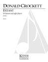 Donald Crockett, Extant Bassoon and 8 Instruments Partitur