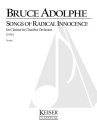 Bruce Adolphe, Songs of Radical Innocence Clarinet Partitur