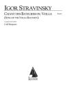 Igor Stravinsky, Chant des Bateliers du Volga Wind Ensemble Partitur