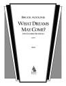 Bruce Adolphe, What Dreams May Come? Chamber Orchestra Partitur