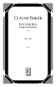 Claude Baker, Into the Sun High Voice and Orchestra Partitur