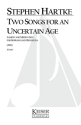 Stephen Hartke, 2 Songs for an Uncertain Age Orchestra Partitur
