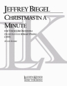 Jeffrey Biegel, Christmas in a Minute Vocal and Orchestra Partitur