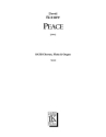 David Schiff, Peace SATB Chorus, Flute and Organ Partitur