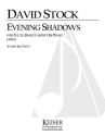 David Stock, Evening Shadows Flute, Bass Clarinet and Piano Buch
