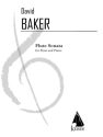 David Baker, Flute Sonata Flte und Klavier Buch