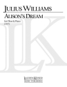 Julius Williams, Alison's Dream Oboe und Klavier Buch