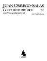 Juan Orrego-Salas, Concerto for Oboe and String Orchestra, Op. 77 Oboe und Klavier Buch