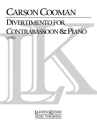 Carson Cooman, Divertimento for Contrabassoon and Piano Contra Bassoon Buch