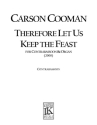 Carson Cooman, Therefore Let Us Keep the Feast Contrabassoon and Orchestra Stimmen-Set