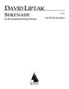 David Liptak, Serenade Alto Saxophone and String Ensemble Stimmen-Set