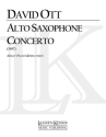 David Ott, Saxophone Concerto (Piano Reduction) Altsaxophon und Klavier Buch