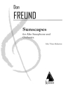 Don Freund, Sunscapes Piano Reduction Altsaxophon und Klavier Partitur + Stimmen