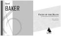 David Baker, Faces of the Blues Saxophonquintett Partitur + Stimmen