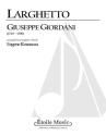 Giuseppe Giordani, Larghetto Tenor Saxophone Buch