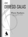 Juan Orrego-Salas, 3 Fanfares, Op. 17 Blechblserquintett Partitur + Stimmen