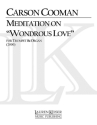 Carson Cooman, Meditation on Wondrous Love Trumpet Buch
