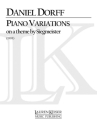 Daniel Dorff, Piano Variations on a Theme by Siegmeister Klavier Buch