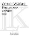 George Walker, Prelude and Caprice Klavier Buch